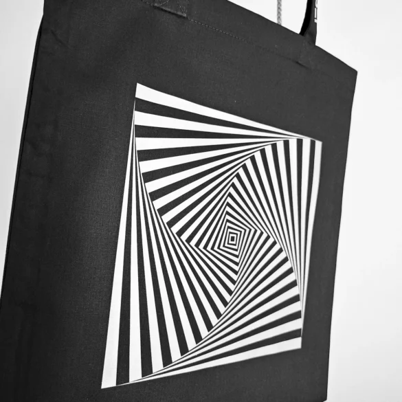Hypno tote bag Blacksunset helkurkott kandekott eesti disain must riidest kott-5_1