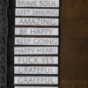 Custom Message Reflective Keyring