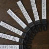 Custom Message Reflective Keyring