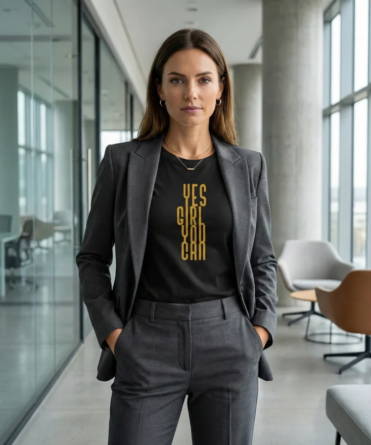 Yes Girl You Can Unisex T-särk