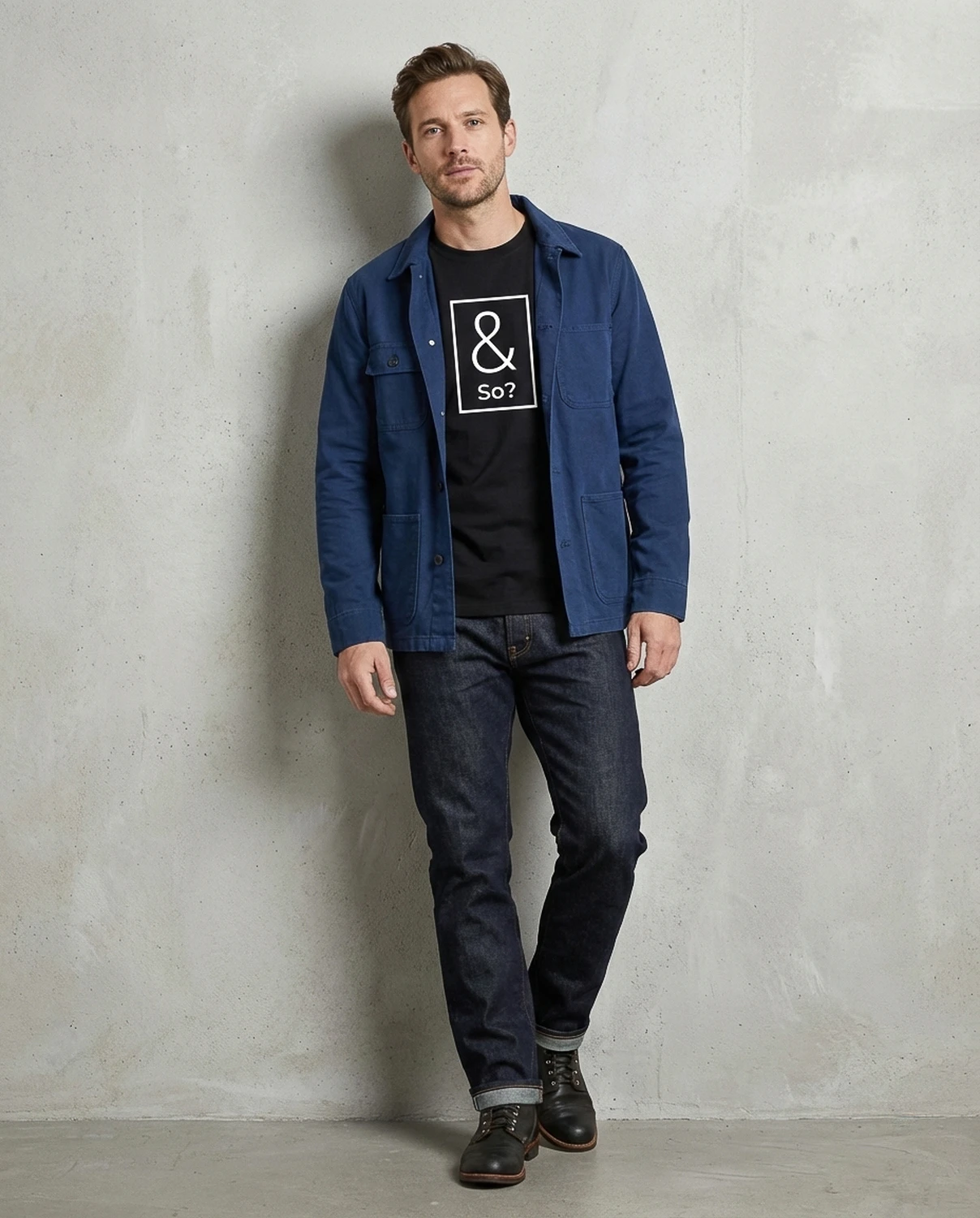 And So? – unisex T-särk - Image 2