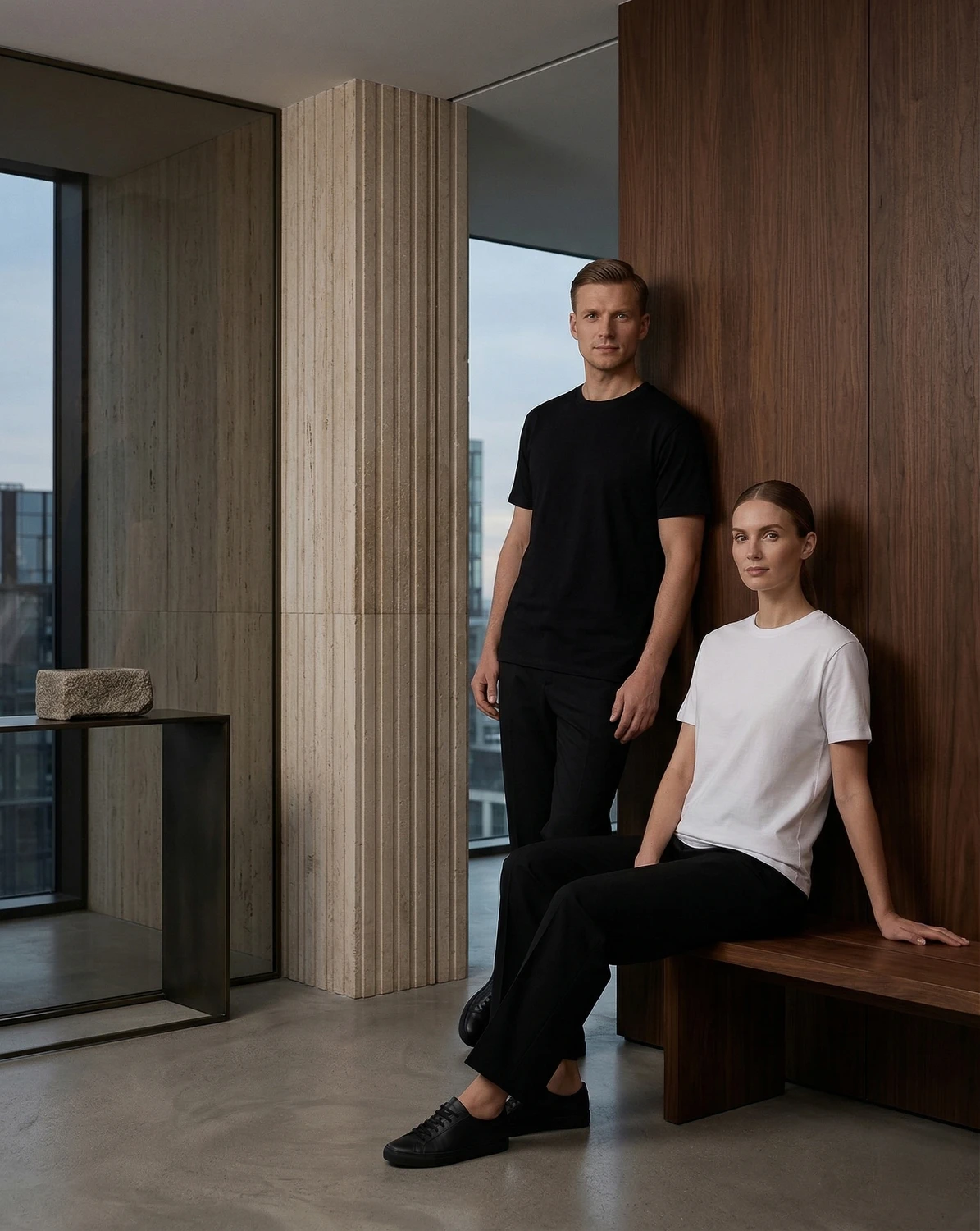 BLANK – a T-shirt that says nothing. That is the point.