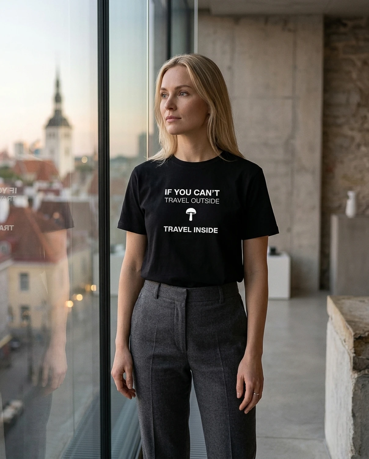 Travel Inside - unisex T-särk - Image 2