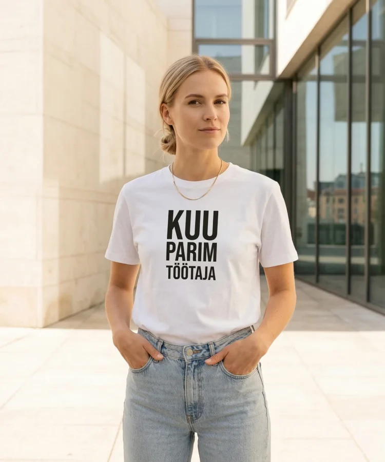 Kuu Parim Töötaja - unisex T-särk