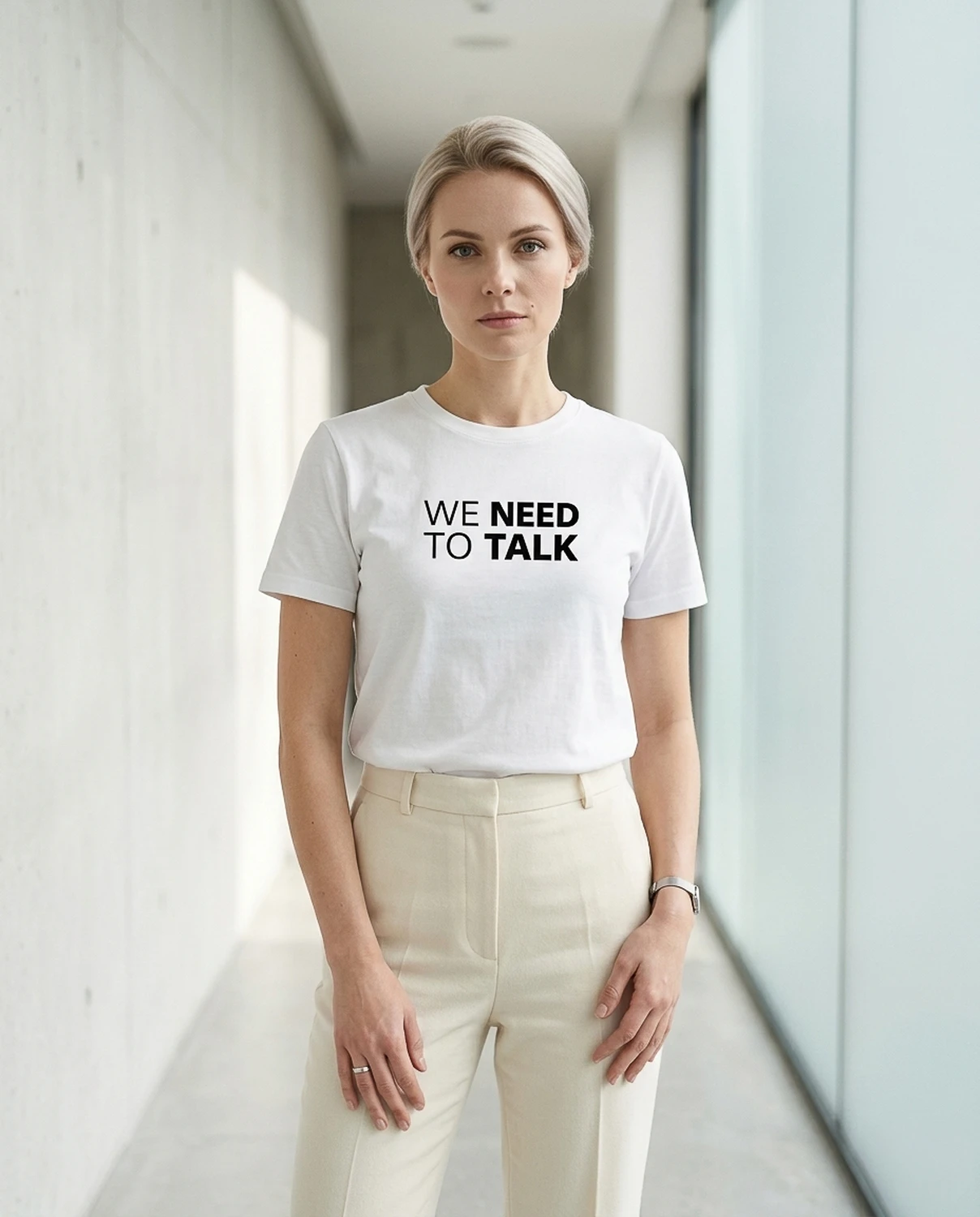 We Need To Talk unisex T-särk - Image 3