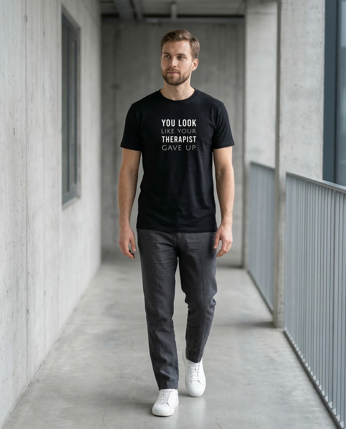 You Look Like Your Therapist Gave Up unisex T-särk - Image 6