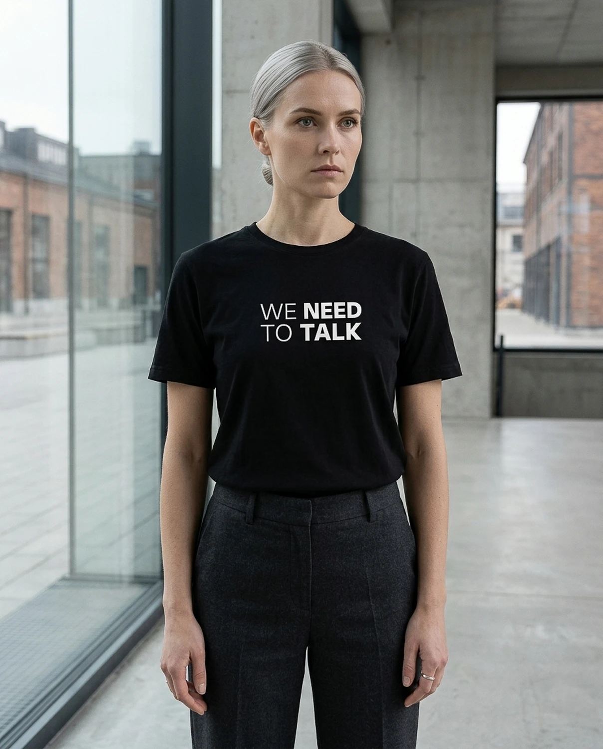We Need To Talk unisex T-särk - Image 2