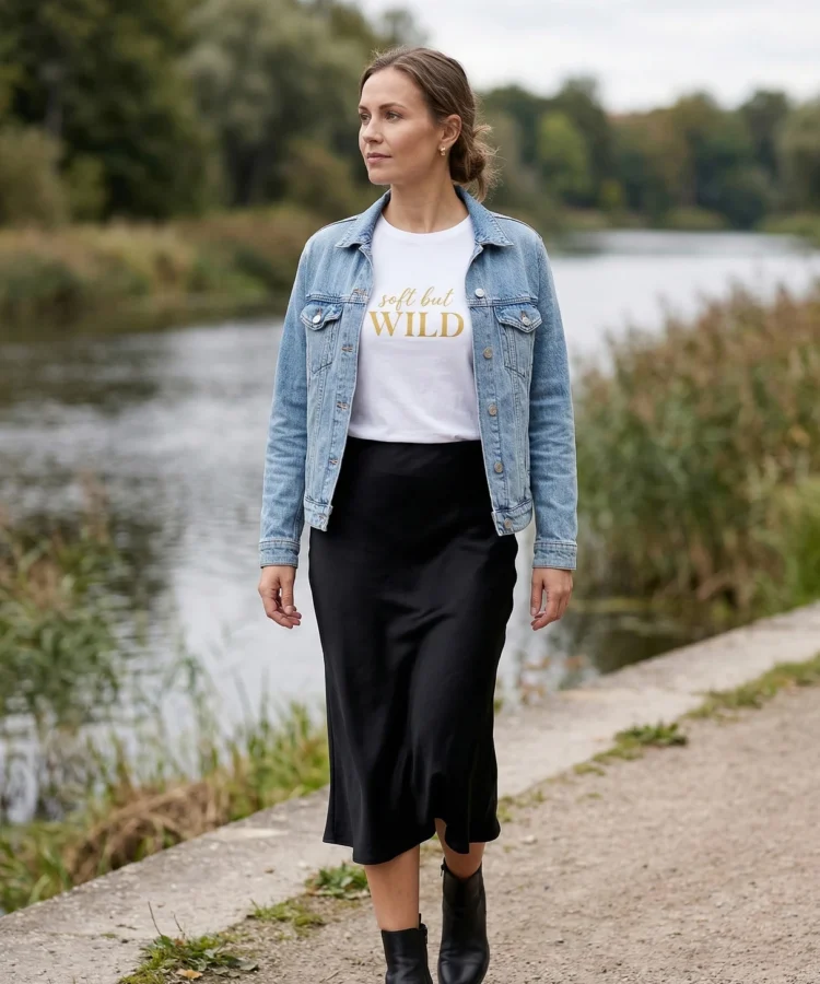 Soft But Wild – unisex T-särk t-särk valge modelivaade