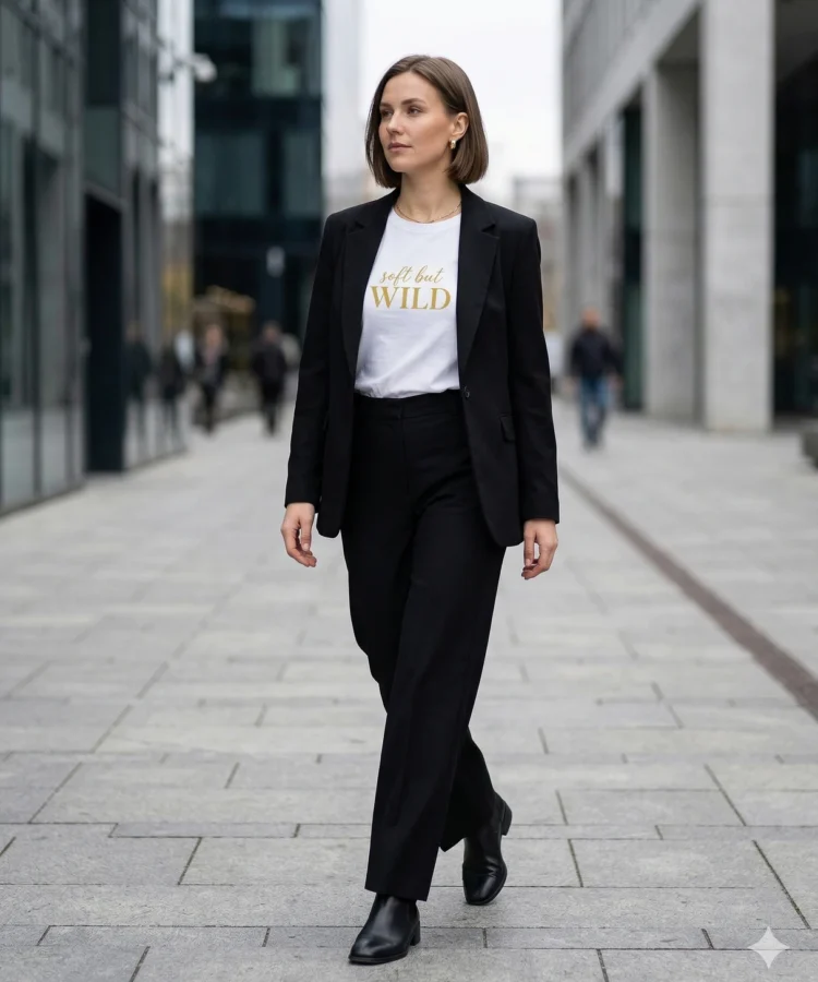 Soft But Wild – unisex T-särk t-särk valge modelivaade