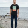 Summer ’72 Surfer Sunset T-shirt