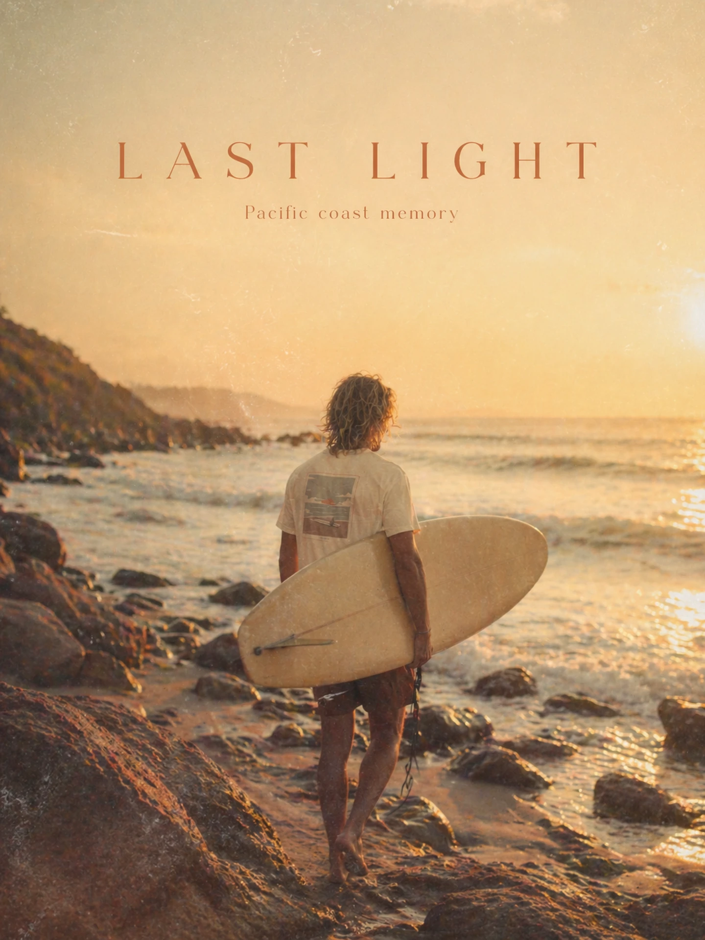 Surfar ookeani ääres Last Light tekstiga Blacksunseti suvevisuaalil