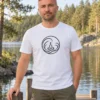 Meditation Waves Circle T-shirt
