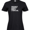 Presence Doesn't Need a Storyline T-shirt