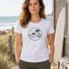 Sunset Surf Circle T-shirt