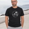 Sunset Surf Circle T-shirt