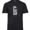 This Shirt Is Doing Most of the Social Work T-shirt with a narrow column of block lettering
