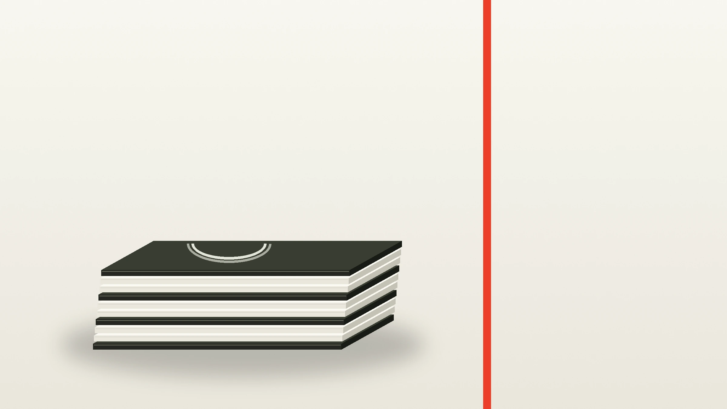 Illustration of a stack of T-shirts
