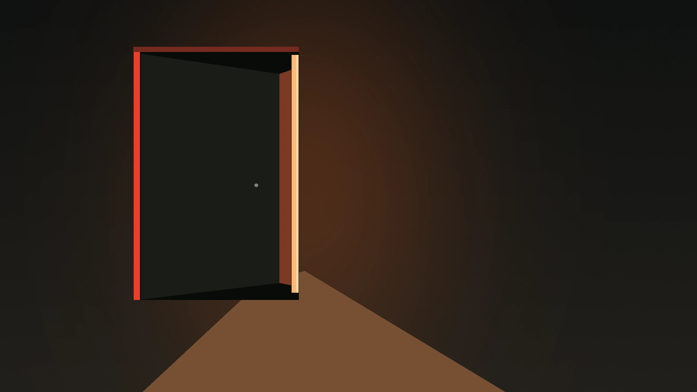 Illustration of a shop door
